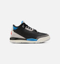 Air Jordan 3 Retro OG Rare Air – Preschool Lifestyle Shoe in Black/Chile Red/Neutral Grey