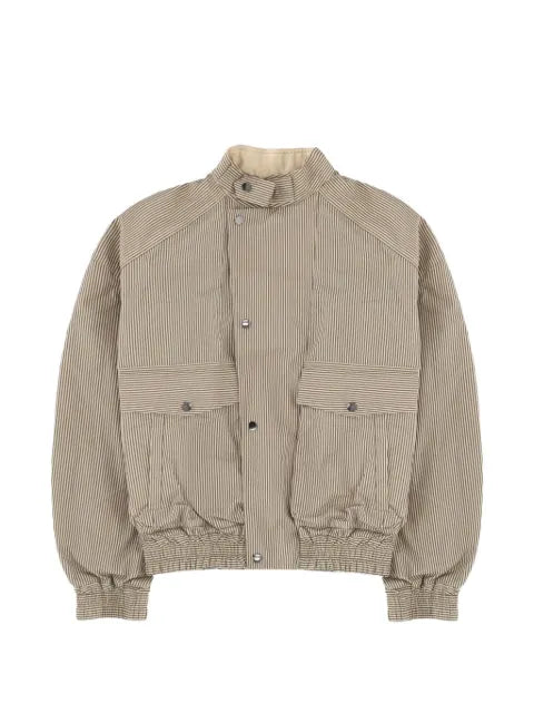MARANT vertical-stripe short jacket