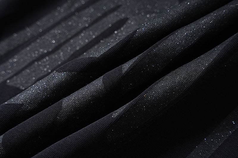 Kanye Vultures Album Graphic Cut-and-Sew Long Sleeve Crewneck T-Shirt