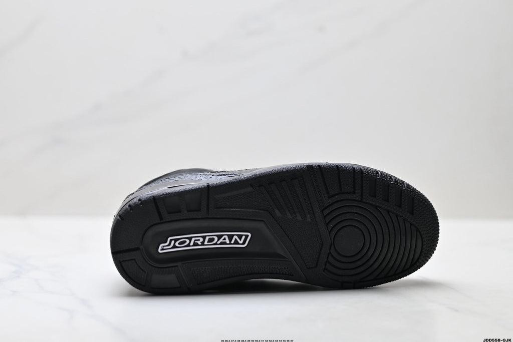 Air Jordan 3 Retro Triple Black Sneakers