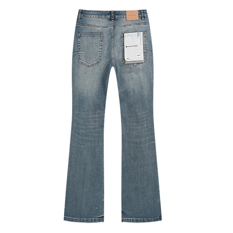 Purple Brand Distressed Flared Jeans