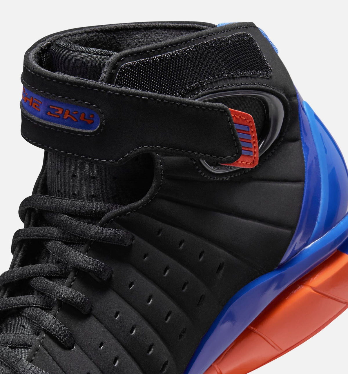Air Zoom Huarache 2K4 Penny Hardaway - Men's Basketball Shoe (Black/Varsity Royal/Safety Orange)