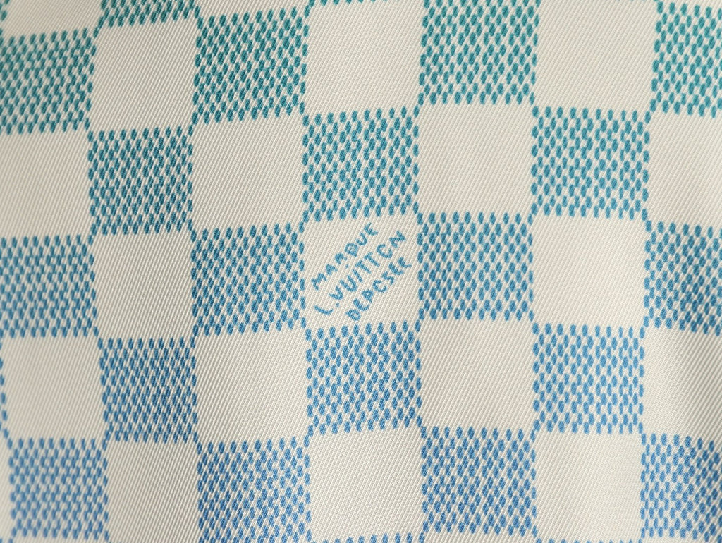 Louis Vuitton Gradient Checkerboard Short-Sleeve Shirt - Mint Grey